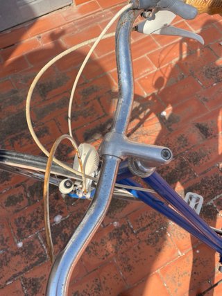 Bicicleta Clásica Azul