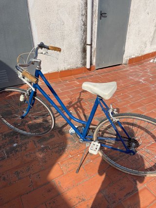 Bicicleta Clásica Azul