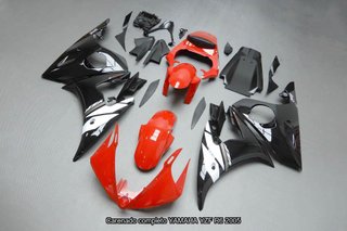 Carenado Yamaha YZF R6 2005 Negro