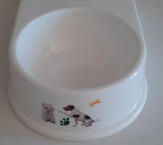 Tappetino e ciotola doppia per cani