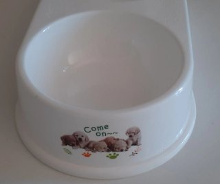 Tappetino e ciotola doppia per cani