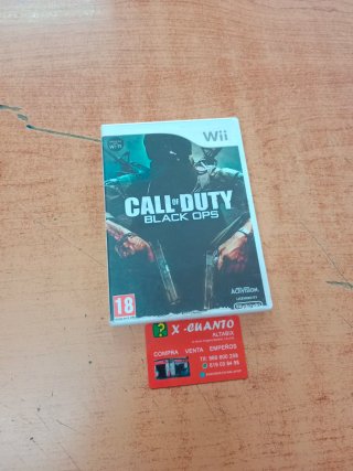 JUEGO NINTENDO WII CALL OF DUTY BLACK OPS
