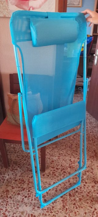 Silla Hamaca Playa/Piscina Azul