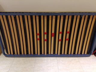 Somier laminado cama individual