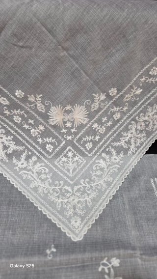 Manteletas de muselina Talla 110