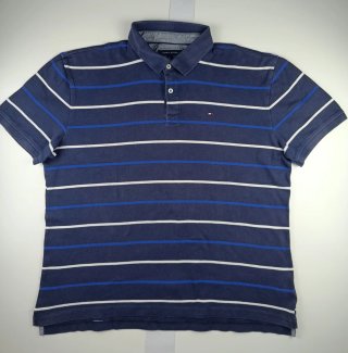 Tommy Hilfiger polo Rayas Talla XL