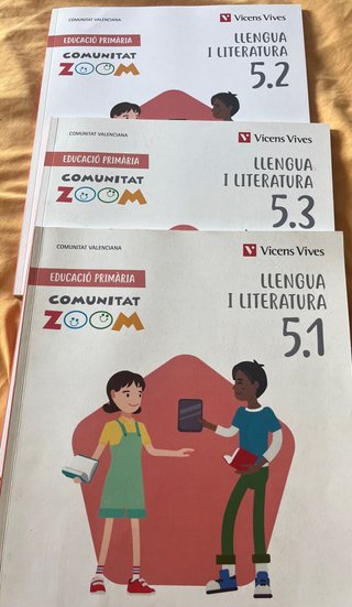 Llengua i literatura 5, Educació Primària, Comu...
