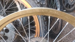 Llanta Morad 1.60 x 18 Trasera con Disco