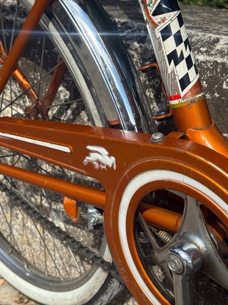 Bicicleta BH Gacela Vintage 1980s Naranja