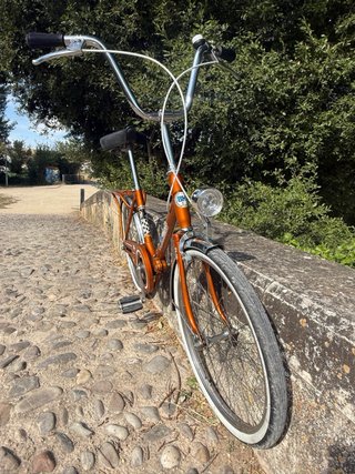 Bicicleta BH Gacela Vintage 1980s Naranja