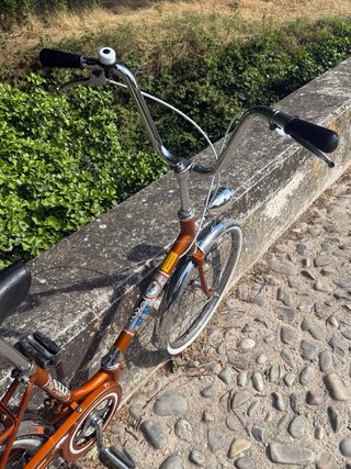 Bicicleta BH Gacela Vintage 1980s Naranja