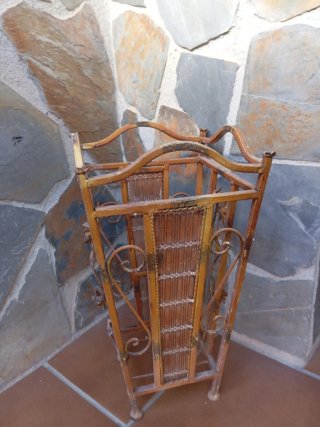 Paragüero de hierro