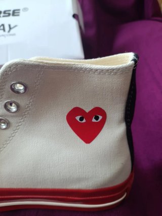 Converse Chuck 70 CDG Play Talla 40 Caja