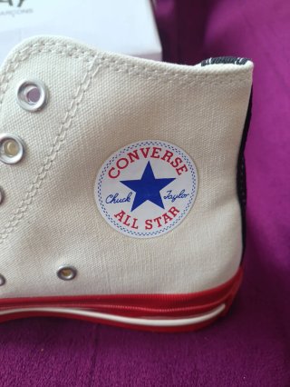 Converse Chuck 70 CDG Play Talla 40 Caja