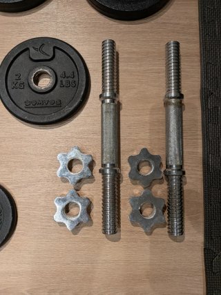 Mancuernas 32kg