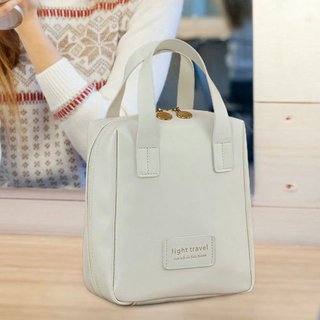 Neceser maquillaje sintético multifuncional blanco