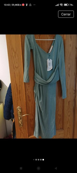 Vestido verde talla M