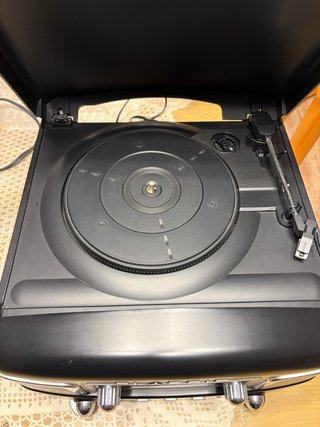Tocadiscos Lauson CL119 Negro/Plata