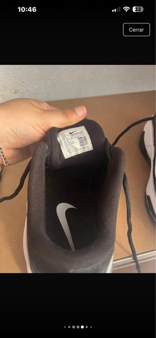 Zapatillas Nike Negras y Blancas