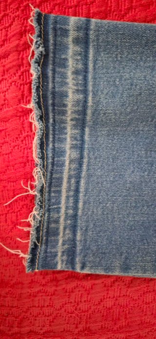 Pantalón ancho infantil vaquero