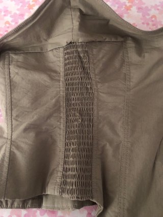 Corpiño Zara Verde Oliva Talla S
