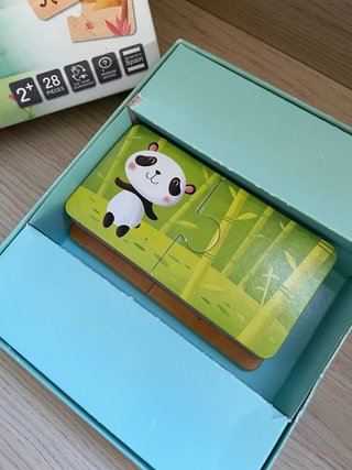 Puzzle Casa degli Animali Montessori 28 pezzi