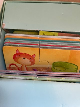 Puzzle Casa degli Animali Montessori 28 pezzi
