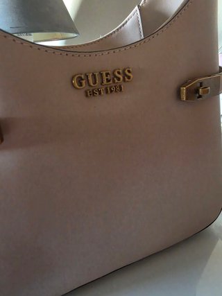 Bolso Guess Beige/Nude Original