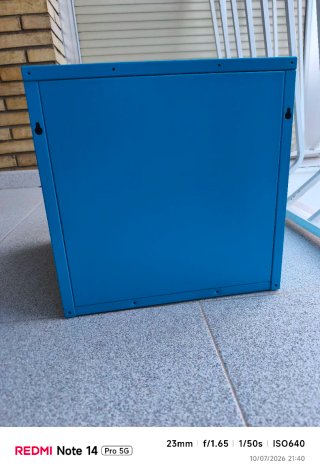 Armario Metálico Azul Ikea
