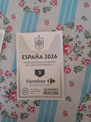 Cromos de fútbol España Clasificados FIFA 2026