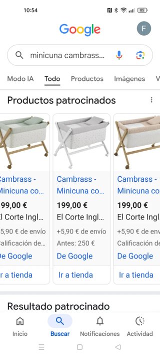 Minicuna bebé con ruedas