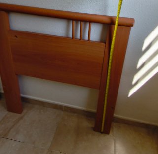 Somier, Cama y Mesilla de Madera