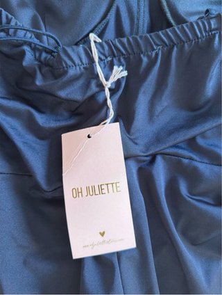 Vestido de gala azul marino sin estrenar