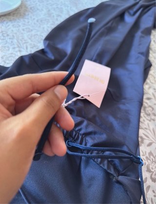 Vestido de gala azul marino sin estrenar