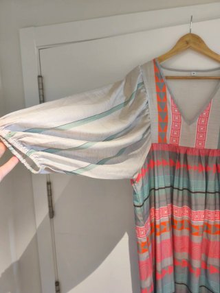 Vestido largo bohemio XL