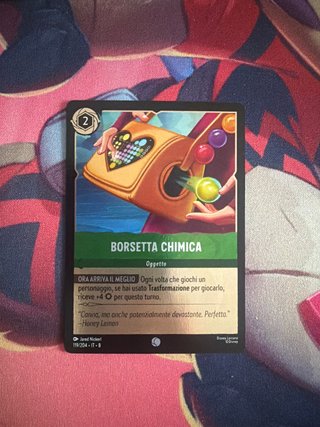 Borsetta Chimica Foil Disney Lorcana