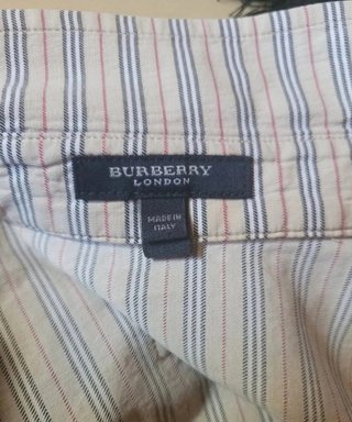 Vestido Camisero Burberry Talla XL