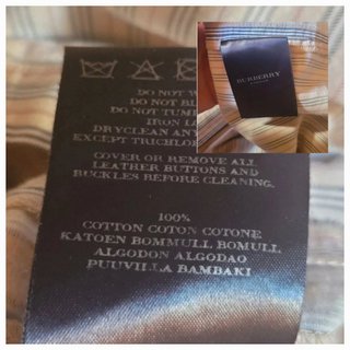 Vestido Camisero Burberry Talla XL