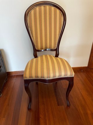 Set 4 sillas comedor tapizadas