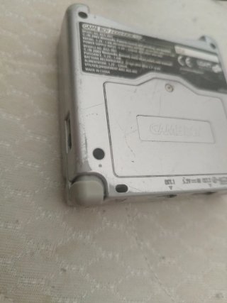 Nintendo Game Boy Advance SP Plata Tribal