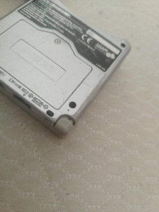 Nintendo Game Boy Advance SP Plata Tribal