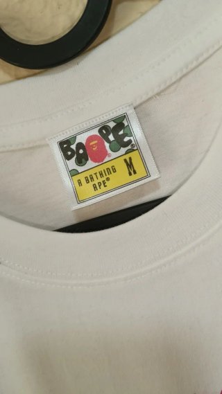 Camiseta A Bathing Ape Blanca Talla M