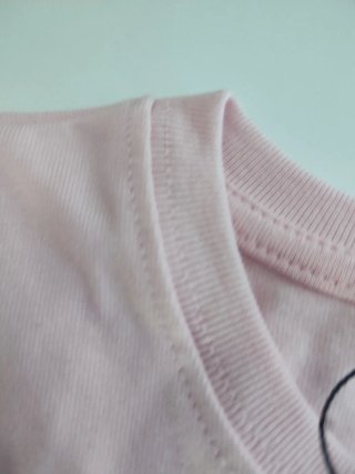 Camiseta rosa Stradivarius algodón.TXS