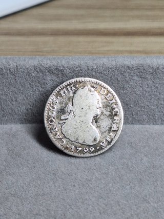 Moneda 1 Real Carlos IV 1799 México