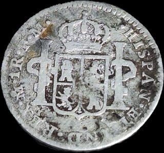 Moneda 1 Real Carlos IV 1799 México