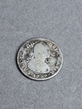 Moneda 1 Real Carlos IV 1799 México