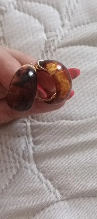 Pendientes Aro Tortoise y Dorado