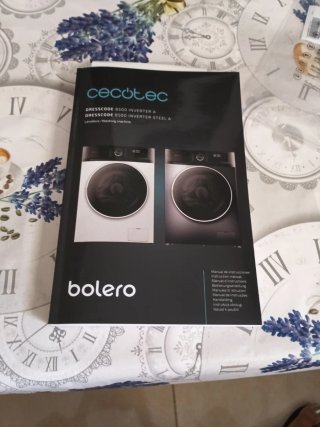Lavadora Cecotec 8kg