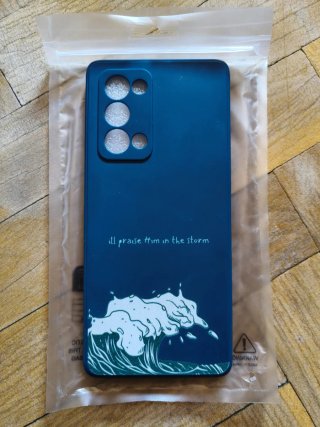 Funda OPPO Reno 6 Pro Azul