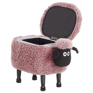 Pink Sheep Storage Ottoman for Kids – Like New